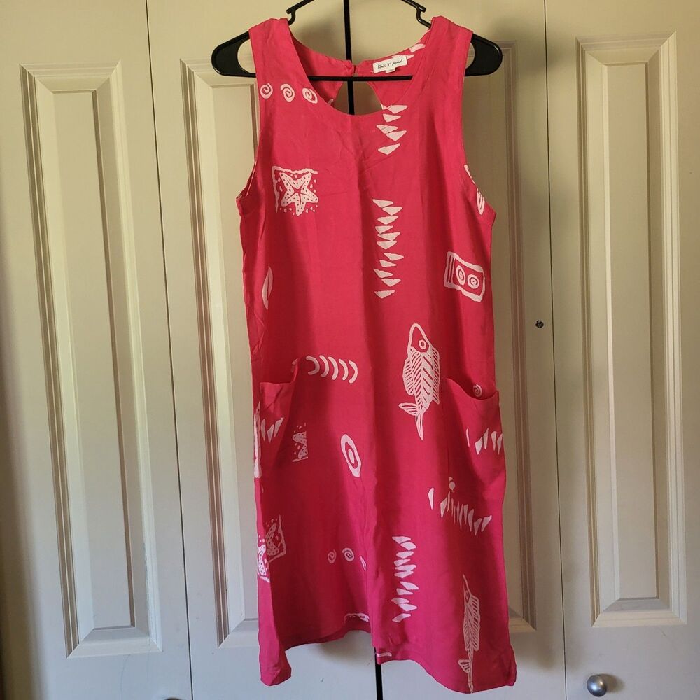 Kiwi & Punch Women's Summer Dress Swimsuit Cover Up Size S